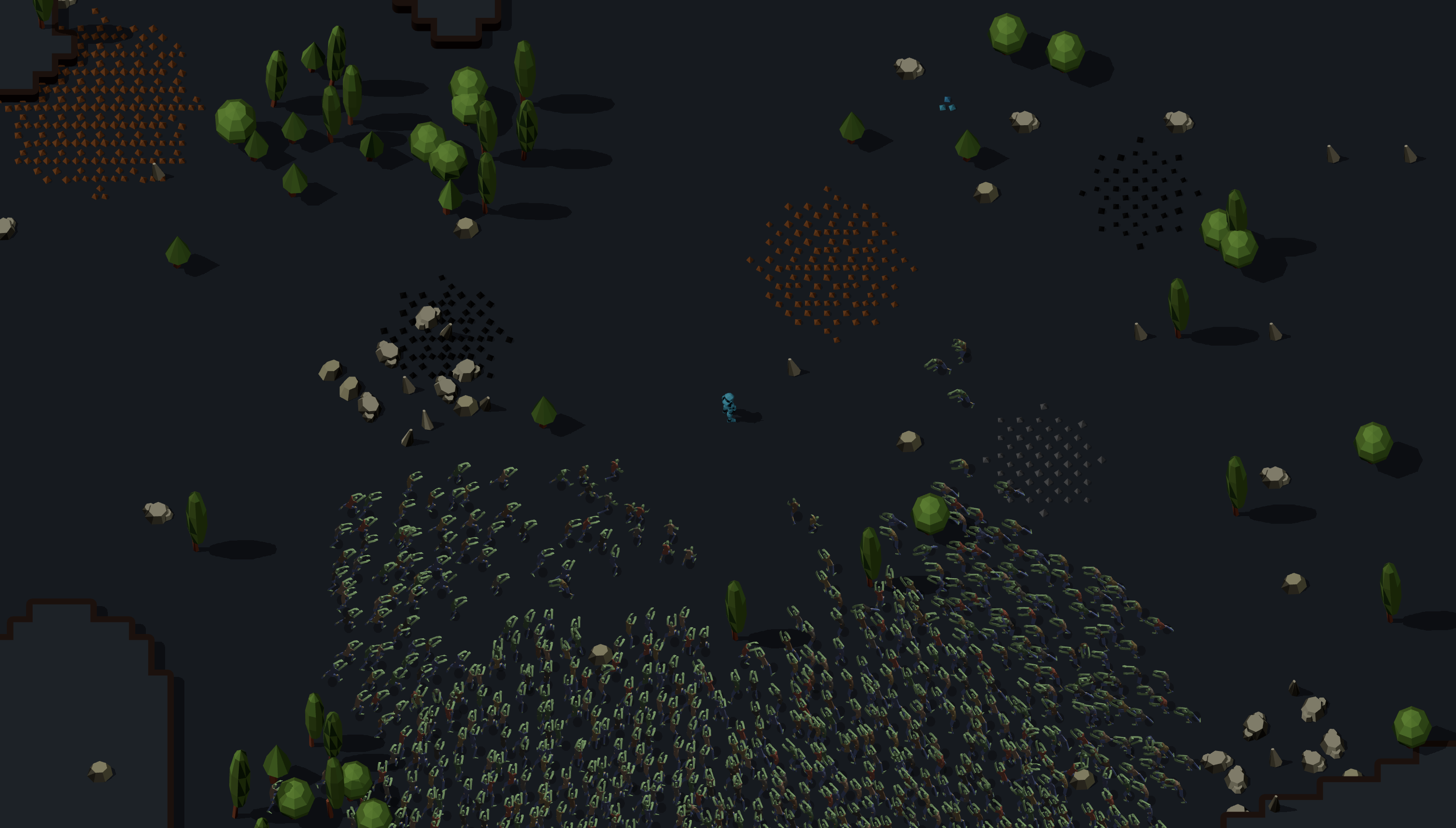 Wave of zombies incoming